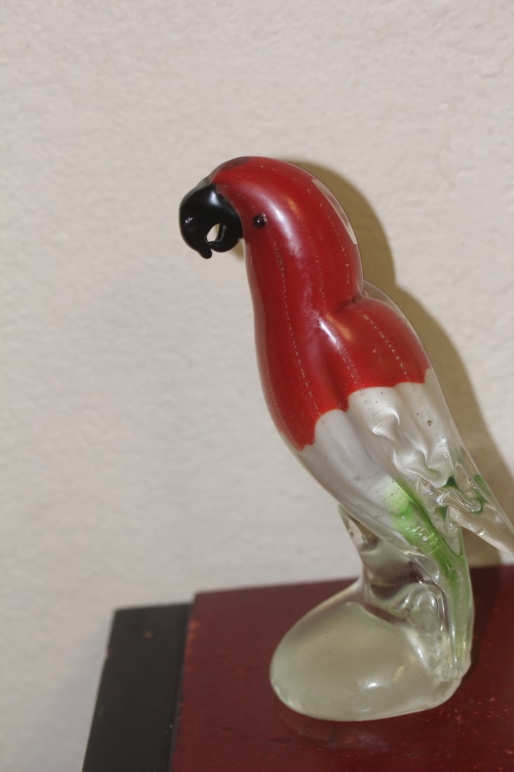 Art Glass Parrot - 3