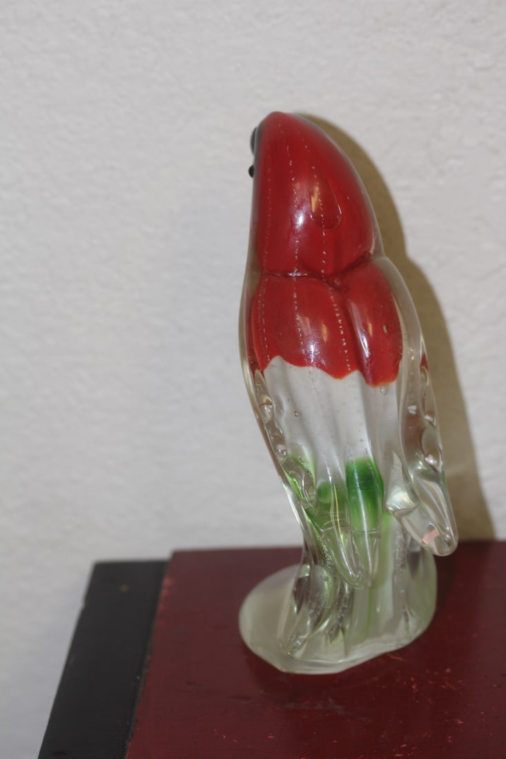 Art Glass Parrot - 4