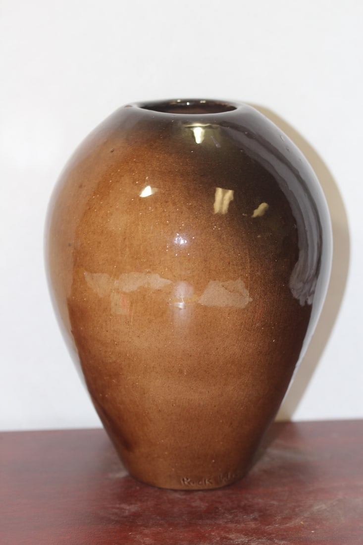 Wise Carver Art Pottery Indian Vase - 5
