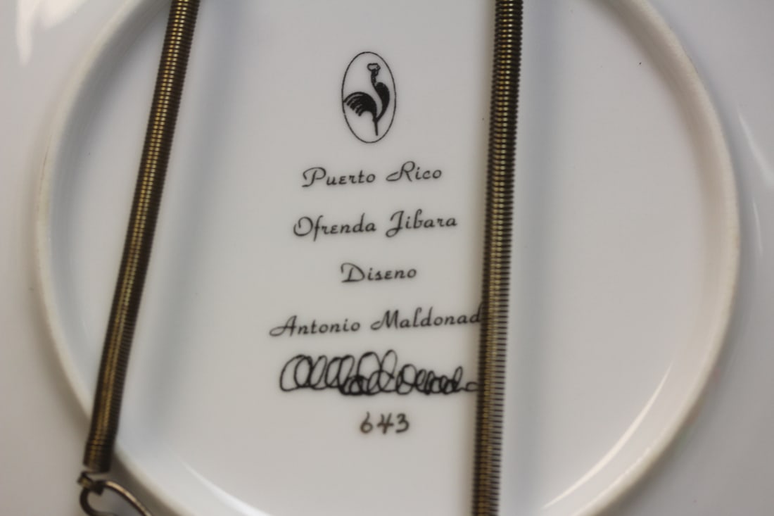 Puerto Rico Collectors Plate - 5