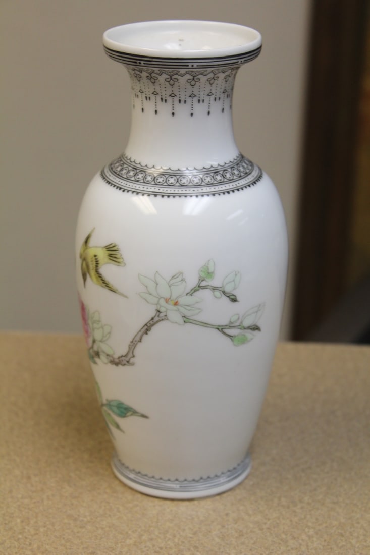 Chinese Artist Signed/Sealed Vase - 2