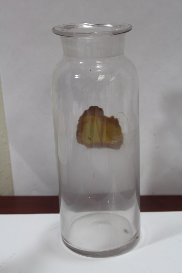 A Vintage Apothecary Cylinder Bottle - 3