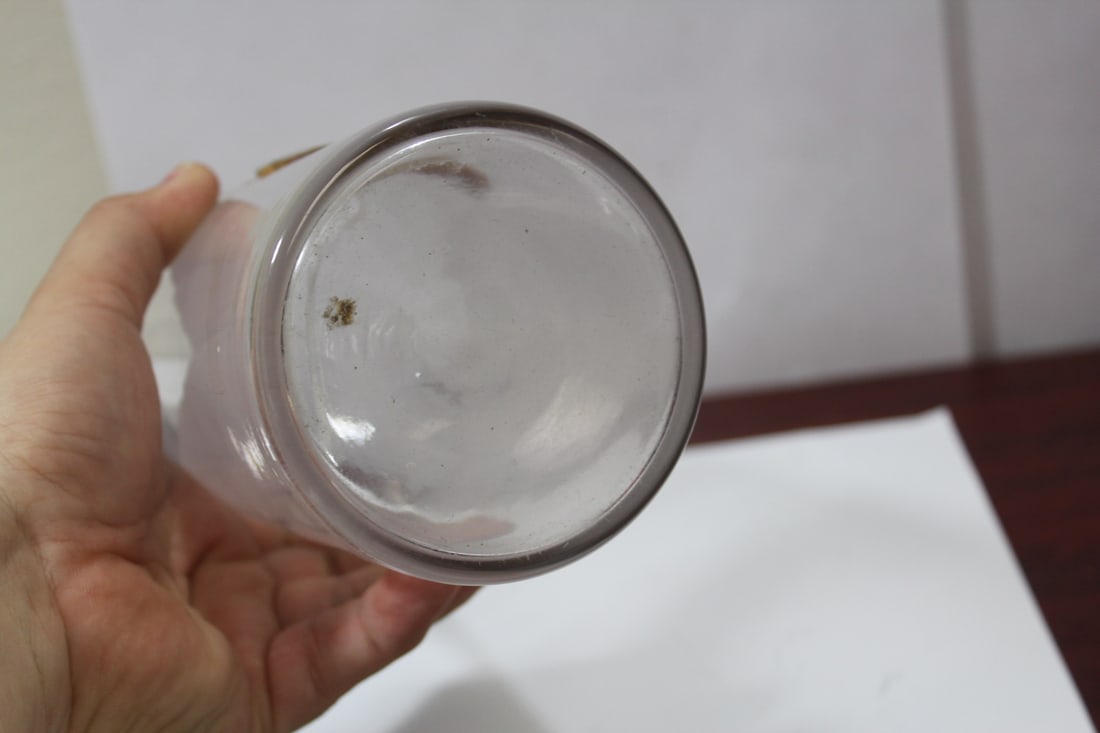 A Vintage Apothecary Cylinder Bottle - 5