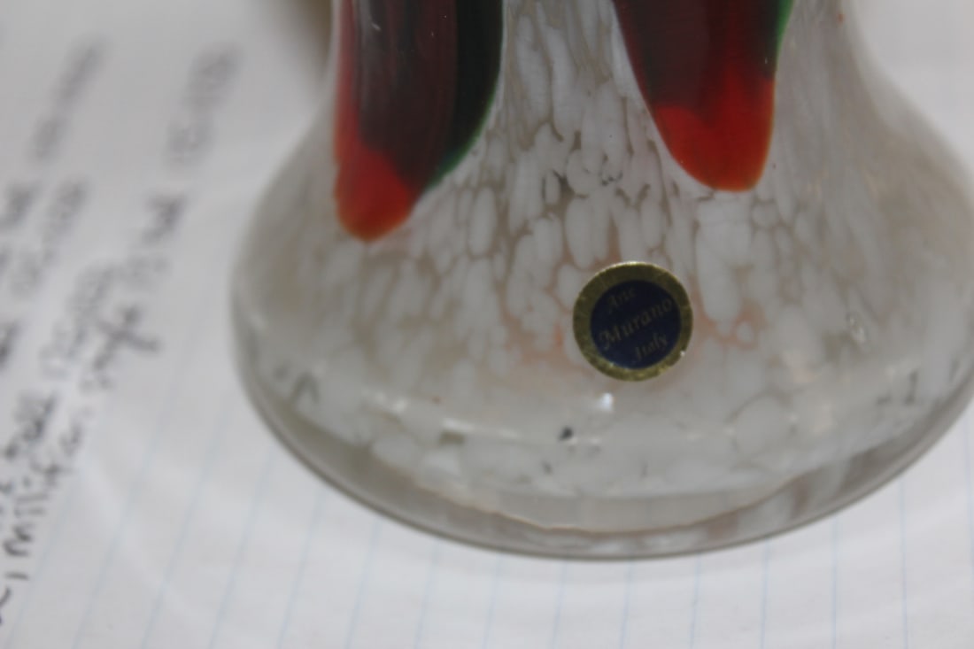 Art Glass Murano Vase - 2