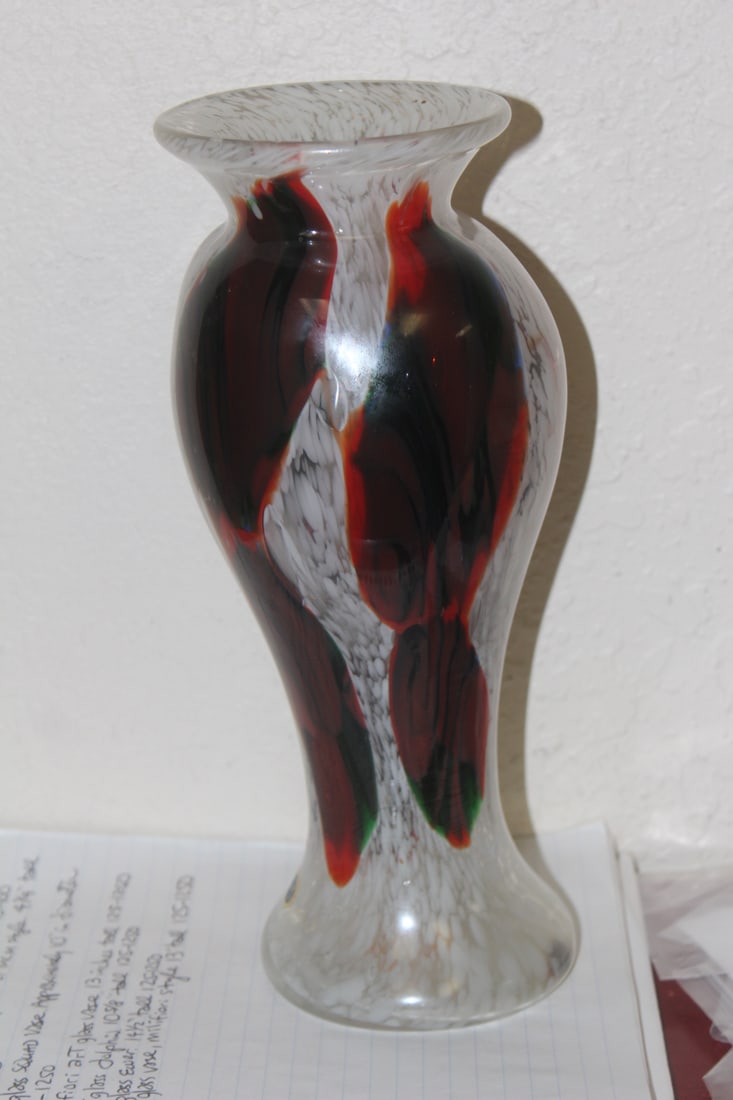 Art Glass Murano Vase - 3