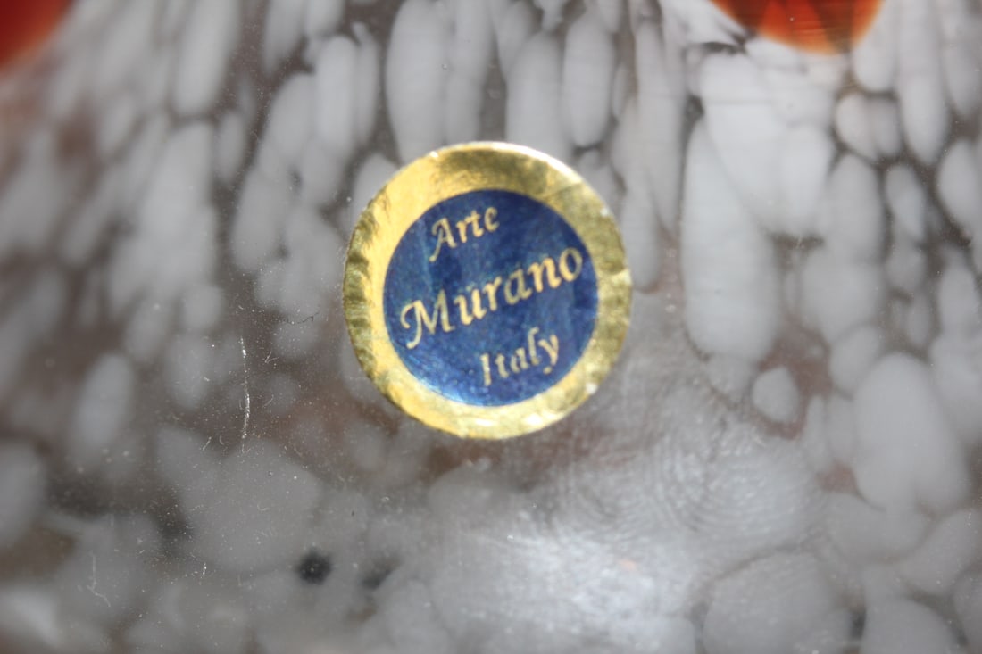 Art Glass Murano Vase - 7