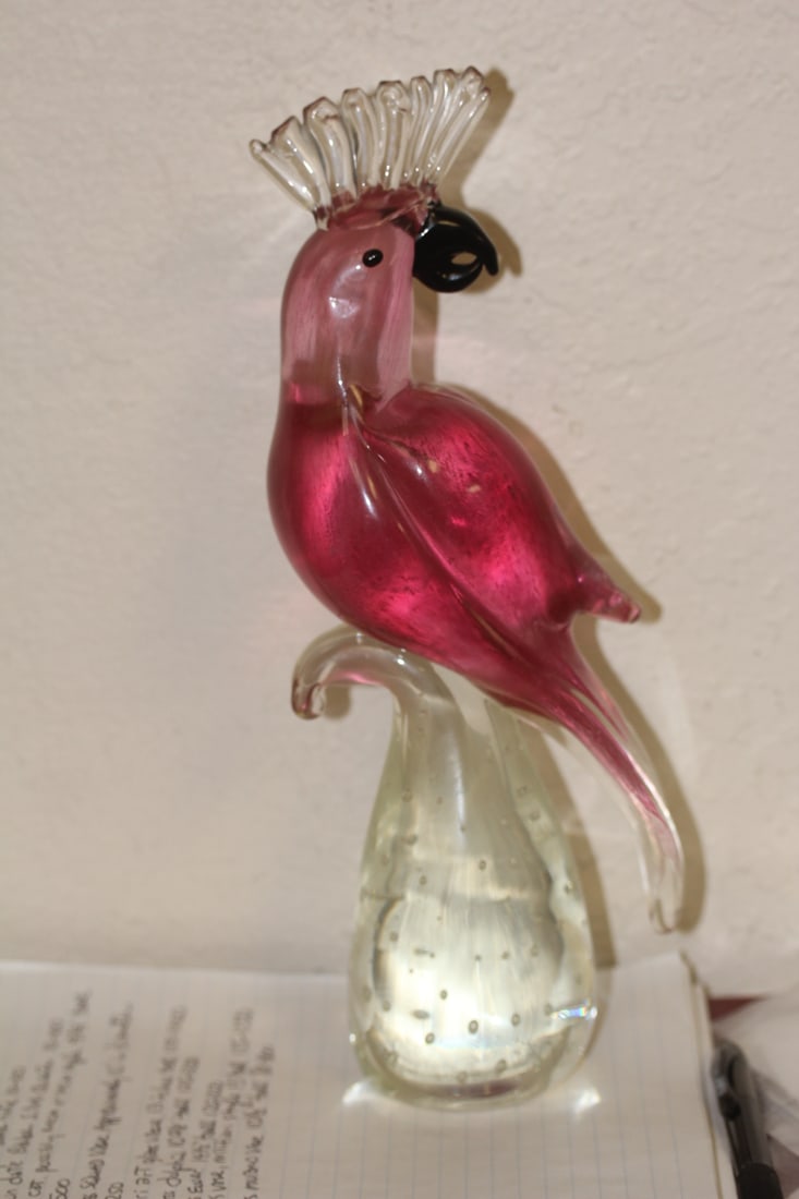 Lenox Art Glass Bird - 3