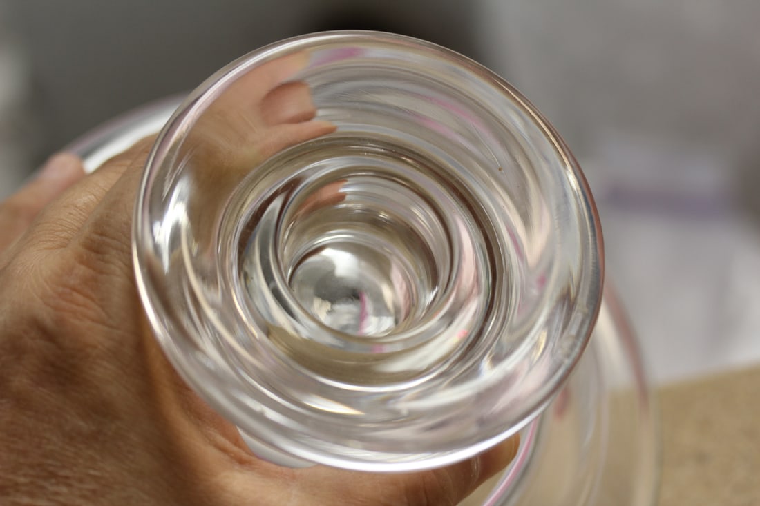 Global View Crystal Candle Holder - 3