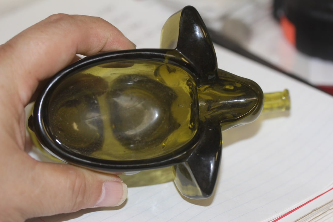 MCM Elephant Glass Cigar Ashtray - 6