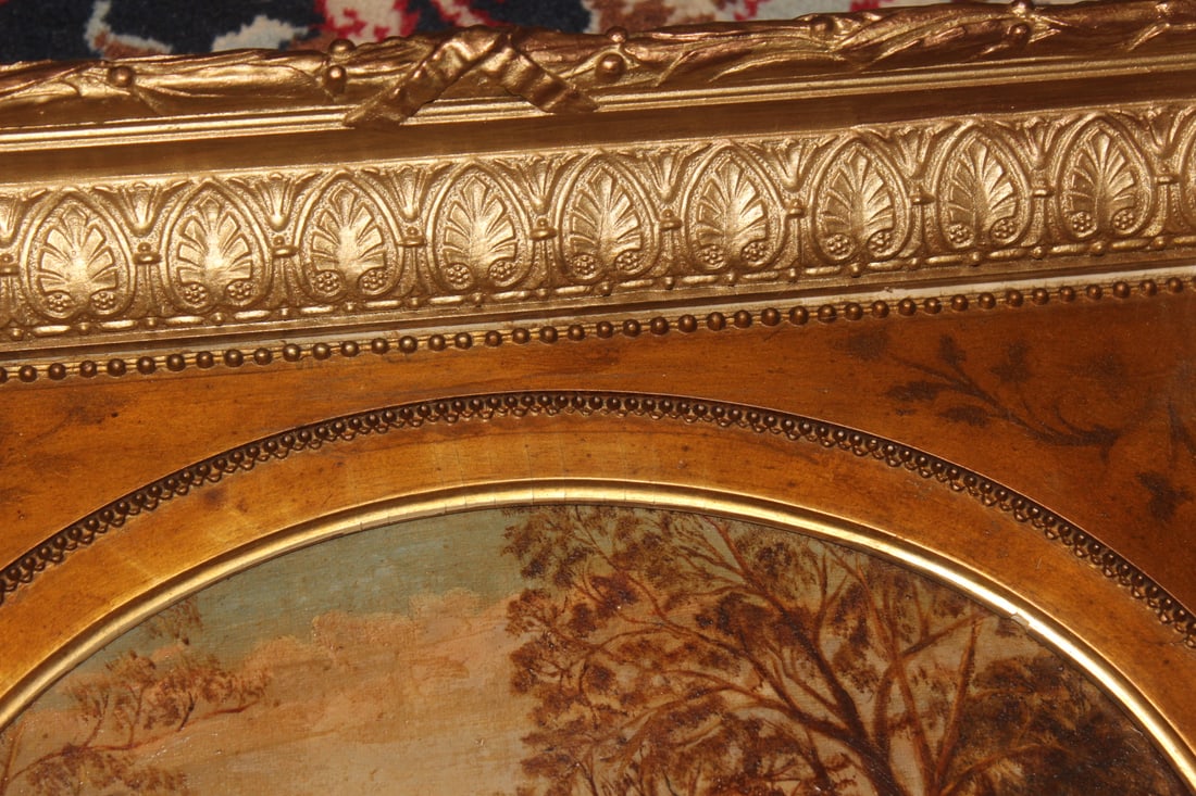 Antique Oil on Canvas Painting - 6