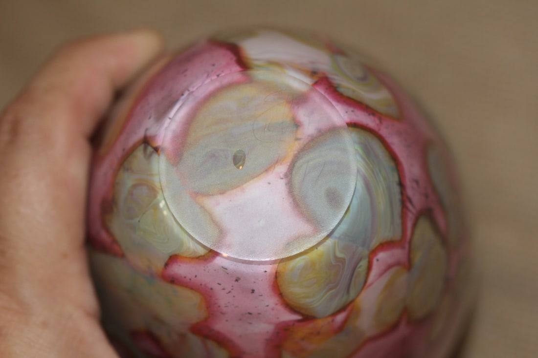 Robert Eckholt Art Glass Vase - 6