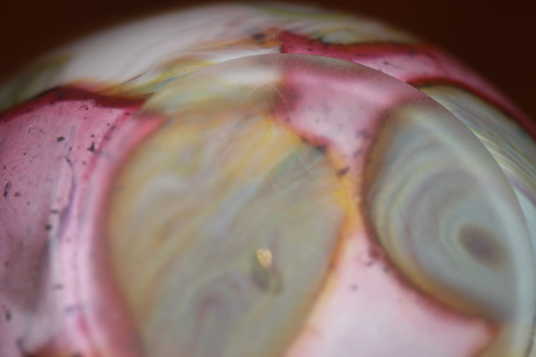 Robert Eckholt Art Glass Vase - 7