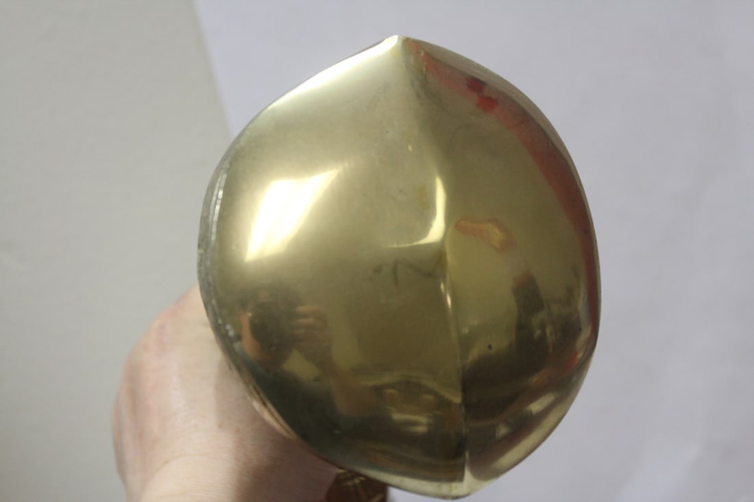 A Brass Egyptian Queen Figure - 6