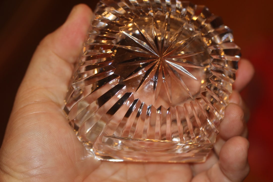 Waterford Cut Glass Ashtray - 3