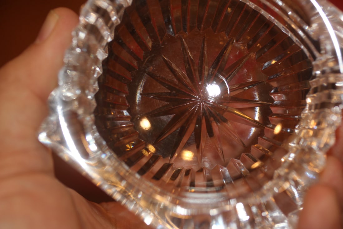 Waterford Cut Glass Ashtray - 7
