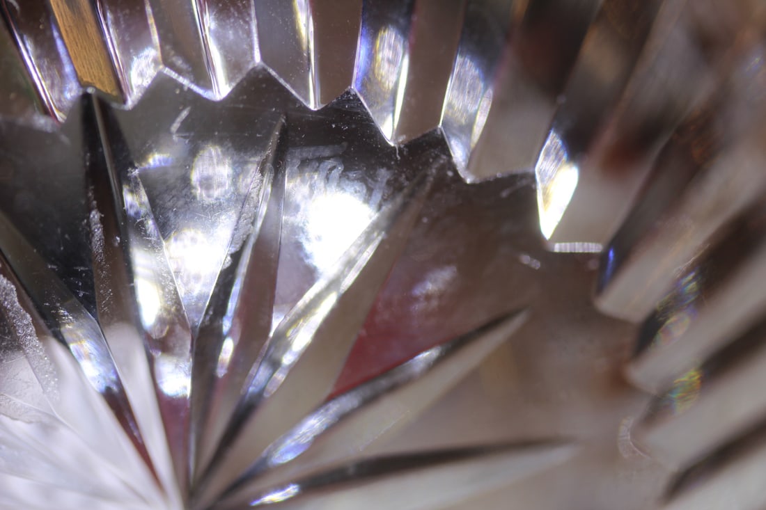 Waterford Cut Glass Ashtray - 8