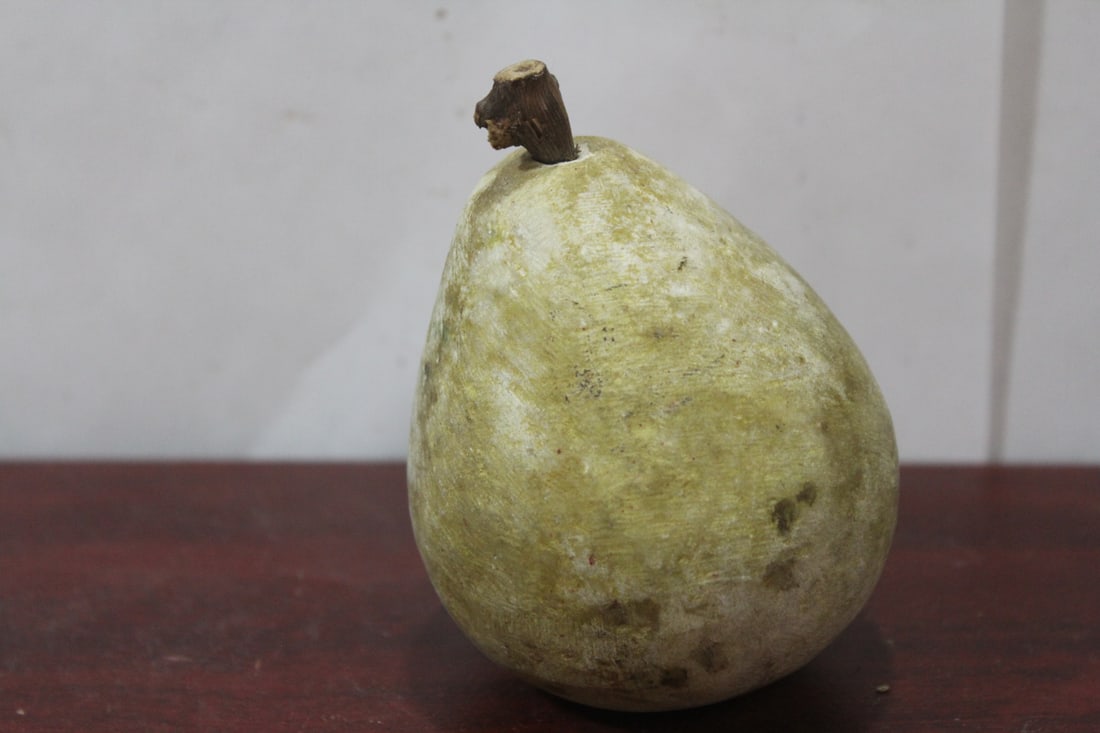 A Real Size Stone Pear: as shown