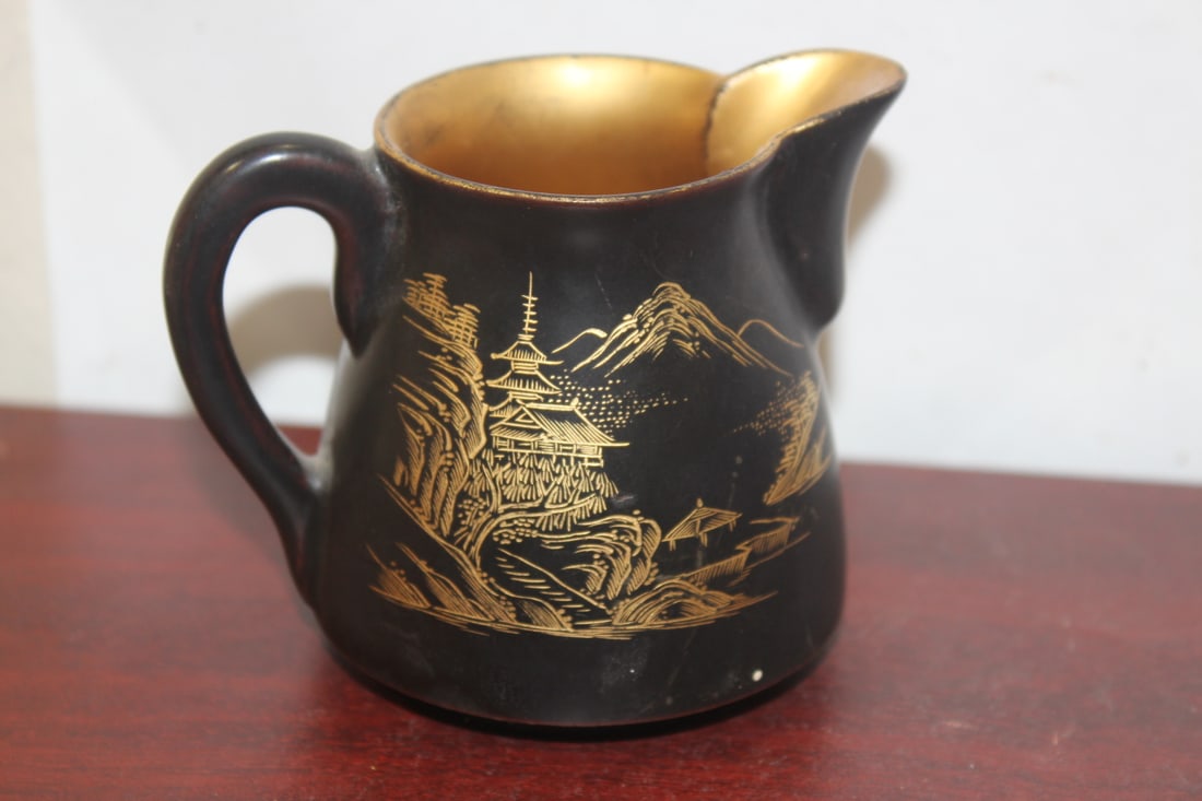 A Japanese Lacquer Creamer - 2