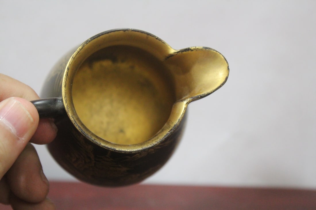 A Japanese Lacquer Creamer - 4