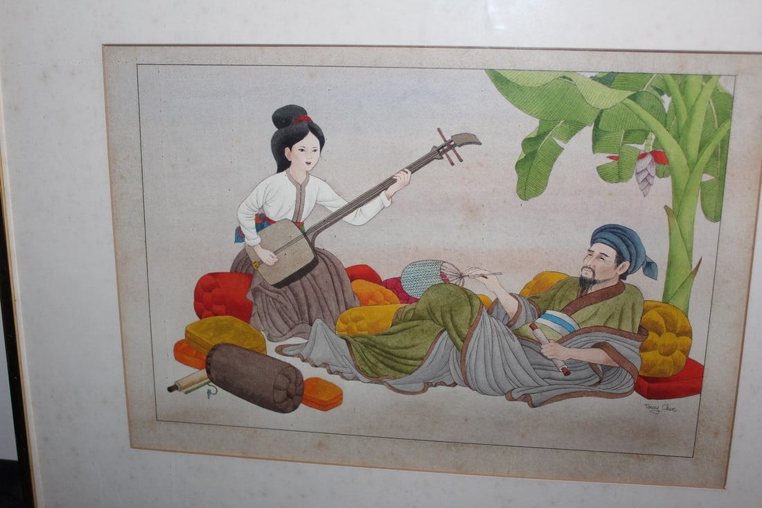 A Signed Painting by Tony Chen - 2
