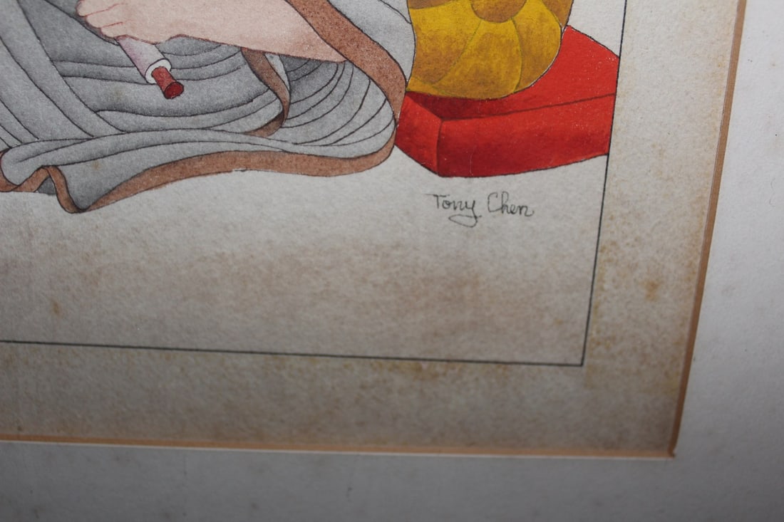 A Signed Painting by Tony Chen - 3