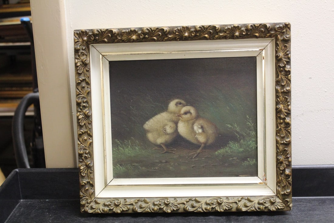 An Oil on Board Painting - 2