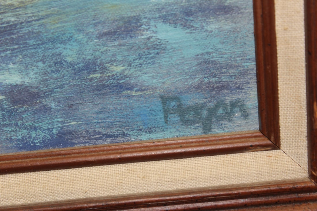 A Vintage Oil on Canvas - Signed Pagan - 2