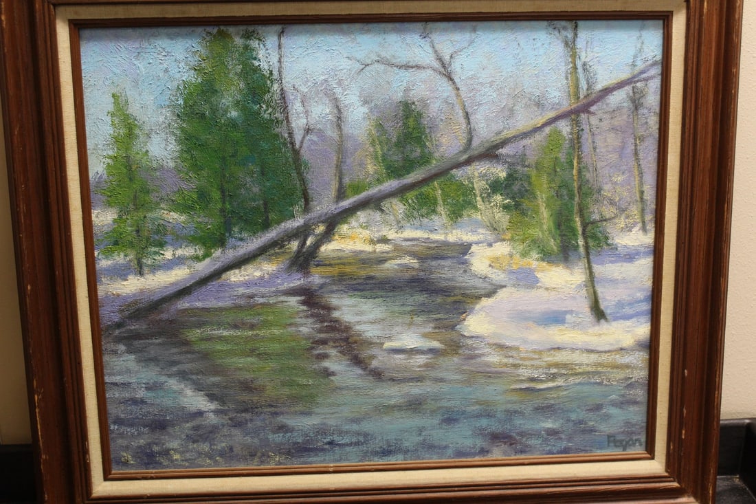 A Vintage Oil on Canvas - Signed Pagan - 4