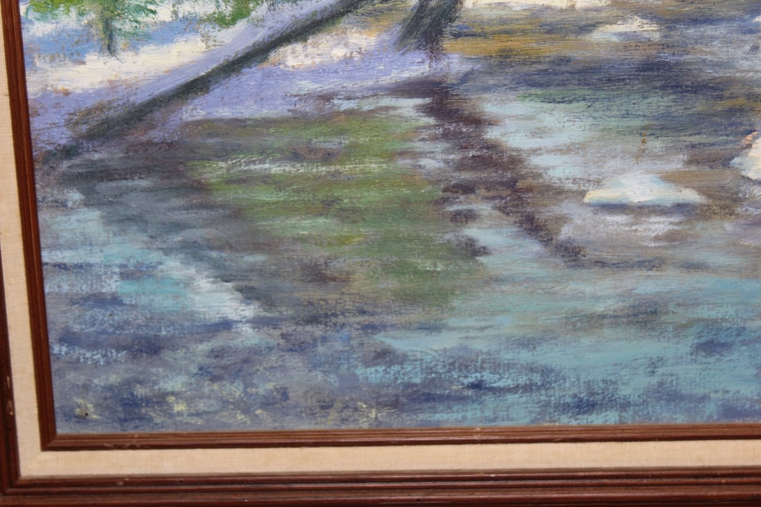 A Vintage Oil on Canvas - Signed Pagan - 5