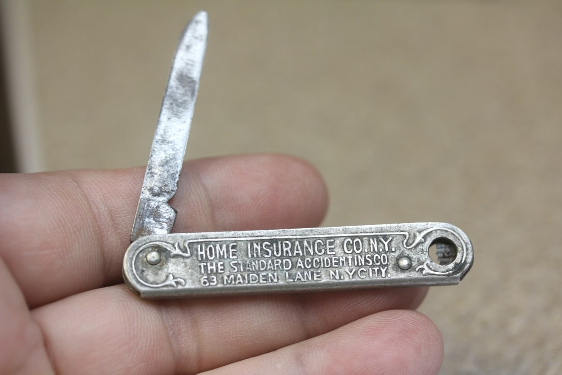Insurance Company Advertising Pocket Knife - 2