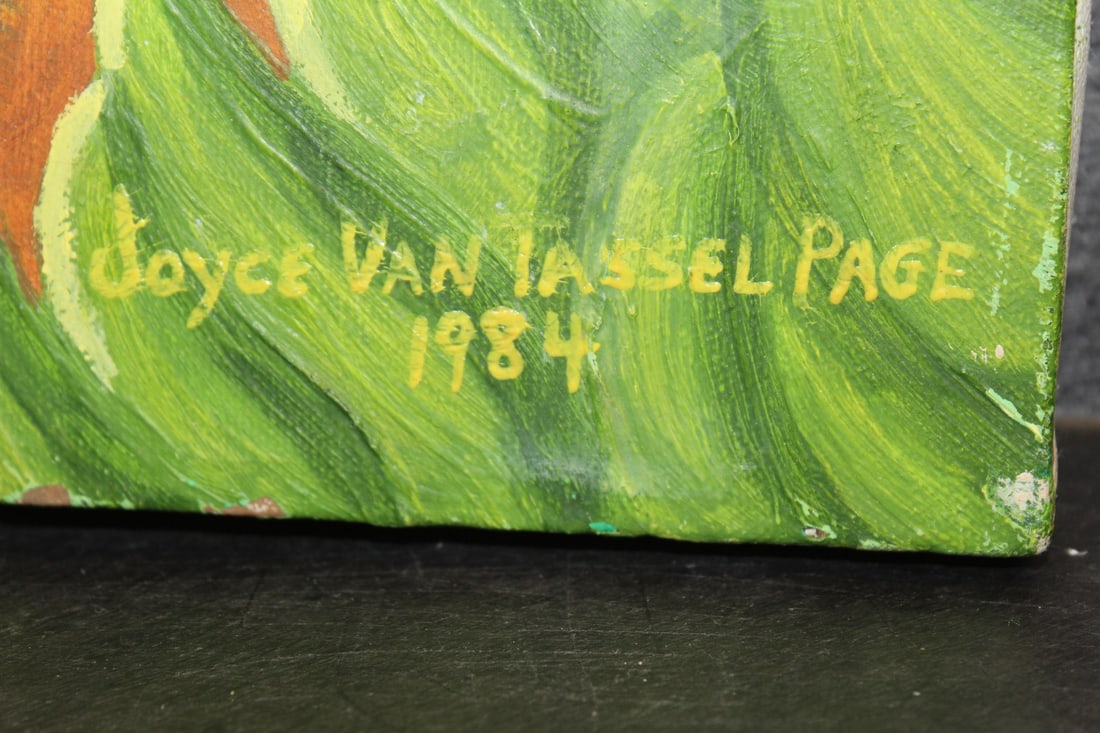 An Oil on Canvas by Joyce Van Tassel Page - 2
