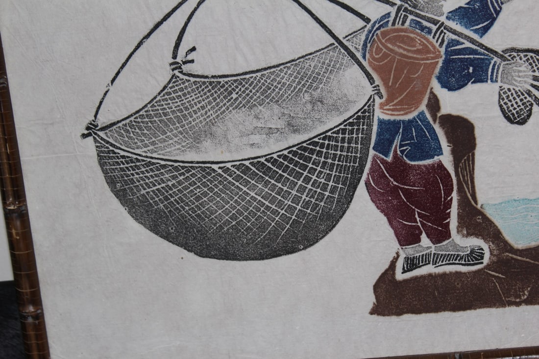 An Antique/Vintage Oriental Rubbing - 5