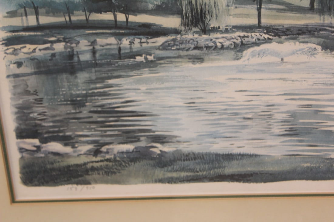 Signed and Numbered J.R.Hamil Print - 10