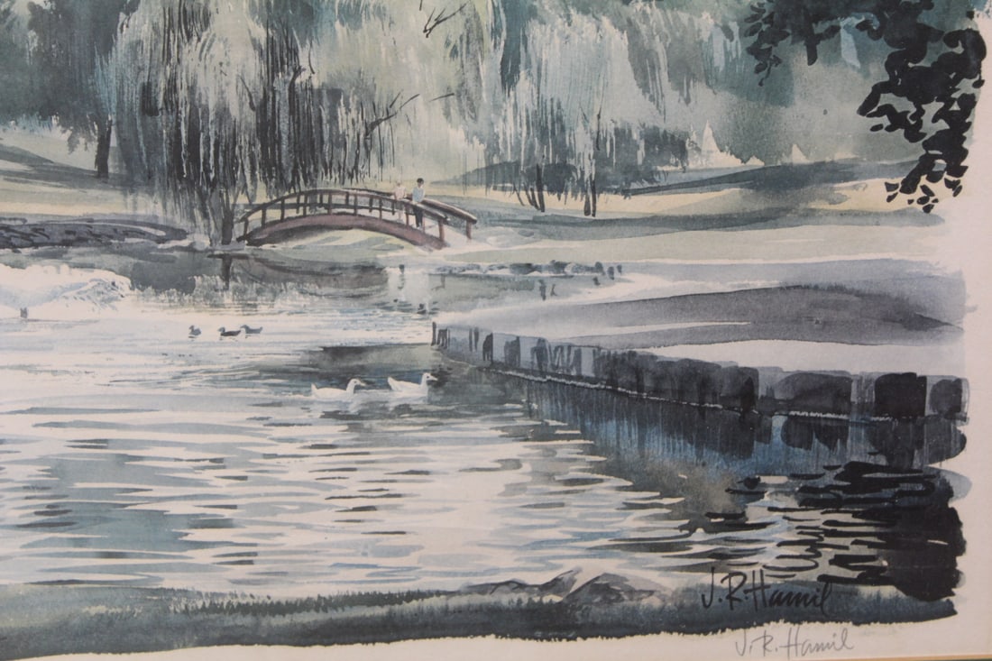 Signed and Numbered J.R.Hamil Print - 11
