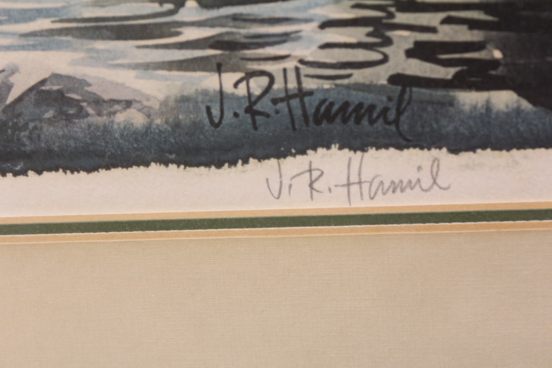 Signed and Numbered J.R.Hamil Print - 2