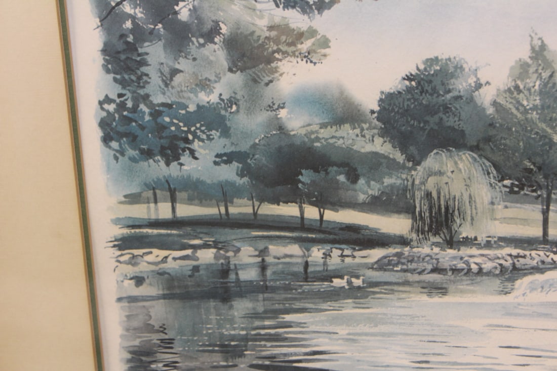 Signed and Numbered J.R.Hamil Print - 9