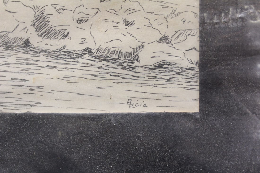 An Engraving by Alicia Diaz - 5