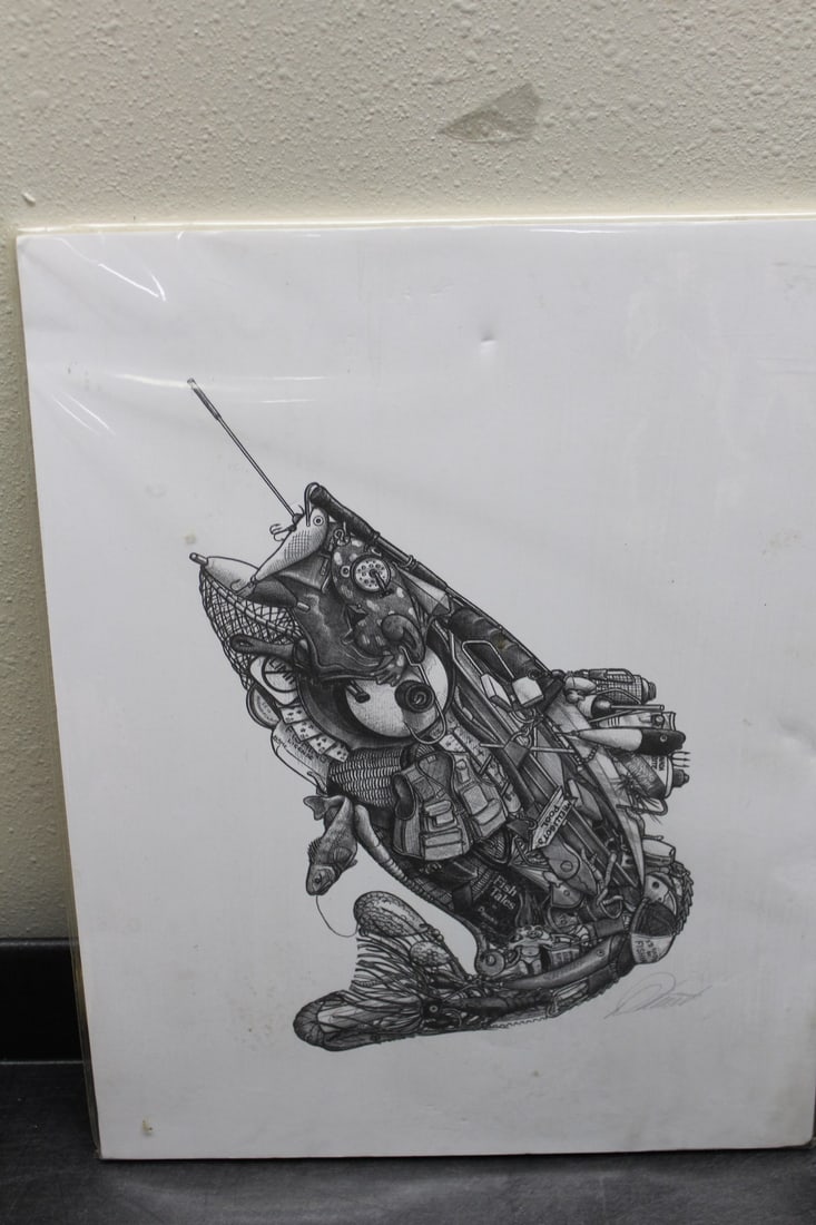 A Don Stewart Bass Art - 3