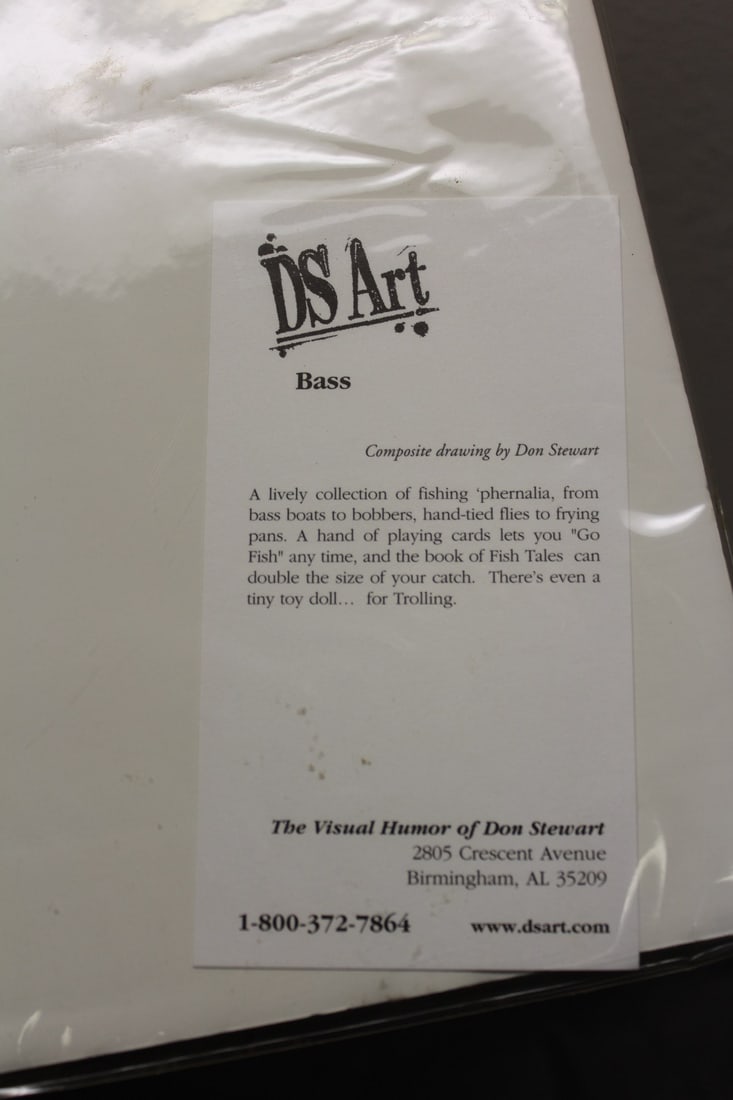 A Don Stewart Bass Art - 4