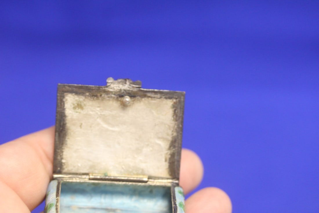 An Enamel on Metal Box - 10