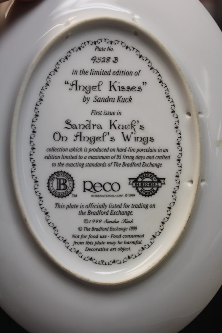 Sandra Kuck Oval Collector's Plate - 5