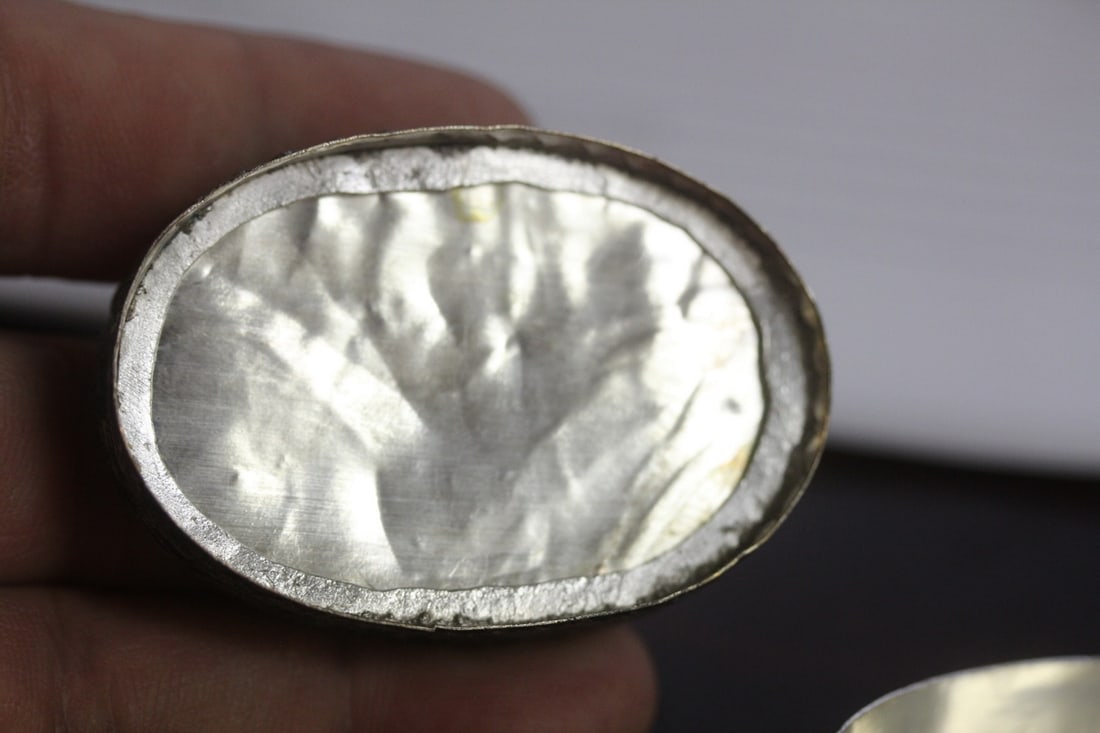 A Small Chinese Stone Trinket Box - 7