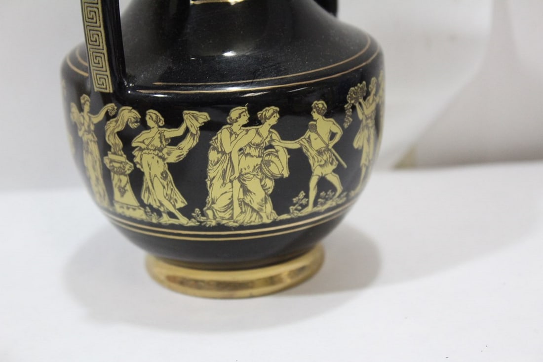 Gold Gilted Neofiton Greece Ceramic - 2