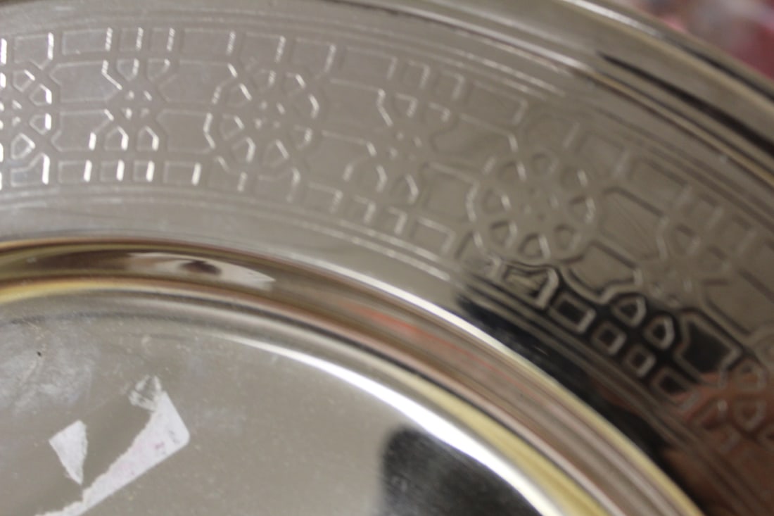 Waterford Aram Silverplate Tray - 4