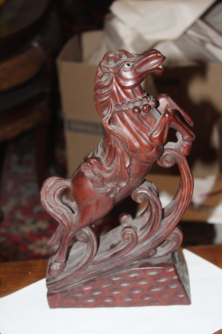 Wooden Chinese Horse - 3