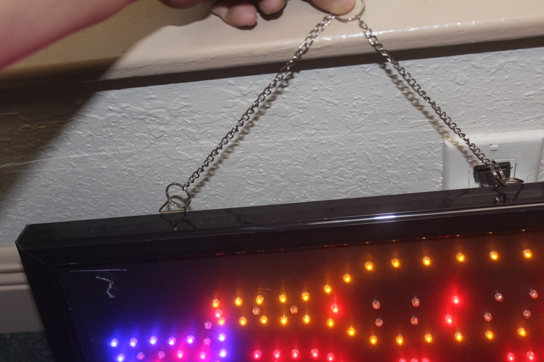 Flashing Bar Sign - 3