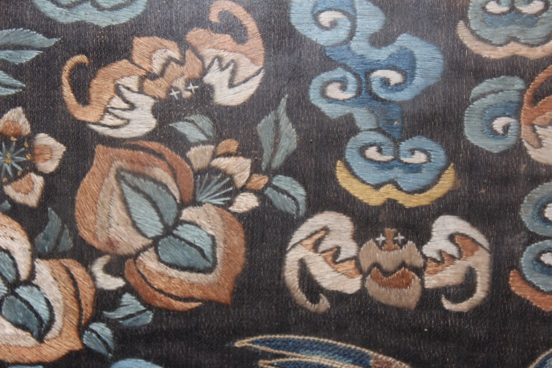 Antique Chinese Rank Badge Insert - 5