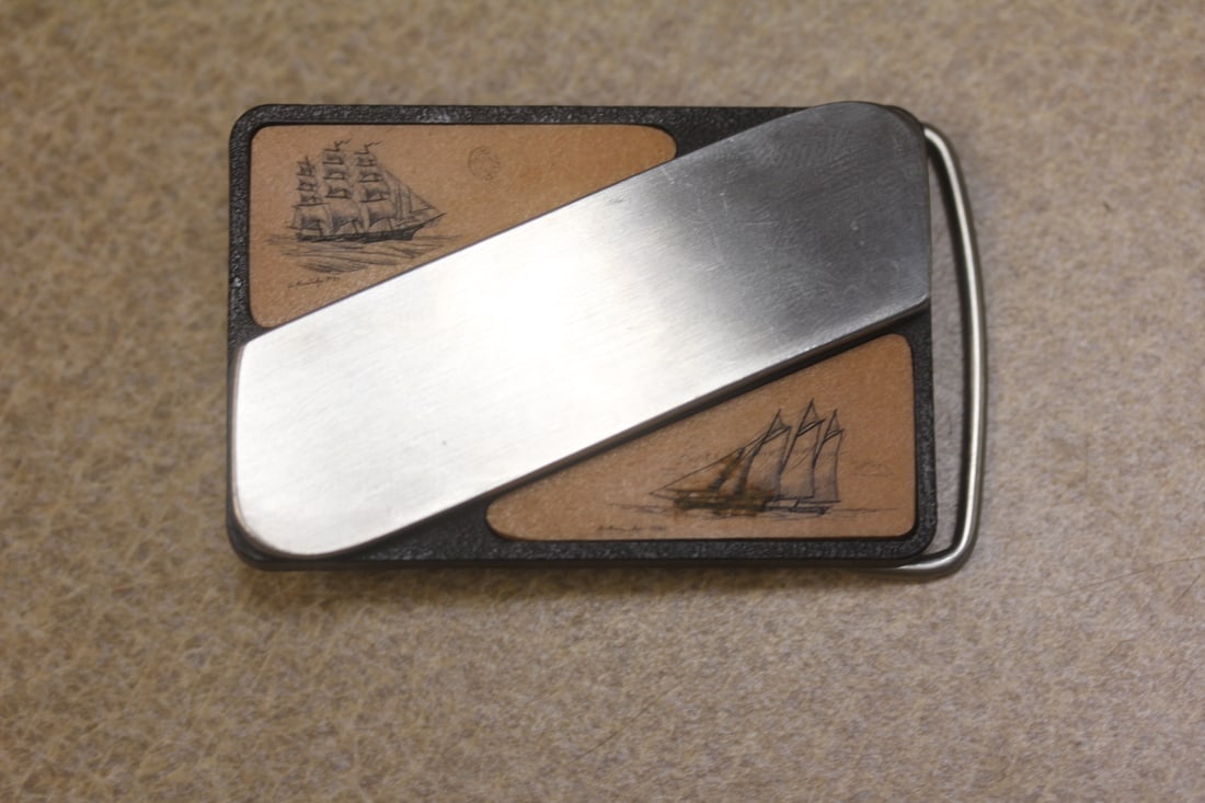 Rare Gerber Belt Buckle Knife - 4
