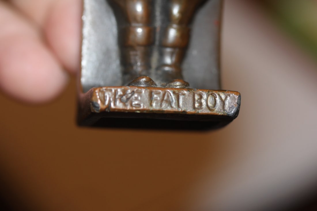 One Fat Boy Metal Figurine - 2