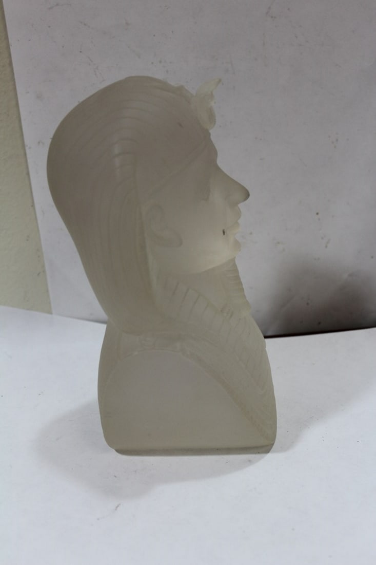 An Egyptian Lucite Bust - 4